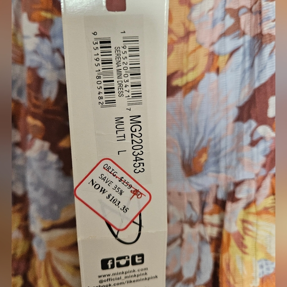 MinkPink Dress NWT - Picture 7 of 14